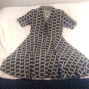 Effie's Heart Typewriter Dress L